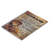 Adembenemende Letter To Husband Lovely Gift To My  Notitieboek (Linkerzijde)