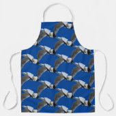 Adembenemende luchtvogel in de vlucht schort (Voorkant)