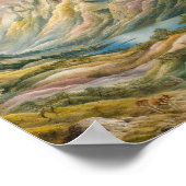 Adembenemende Mountainscape Art Poster (Hoek)