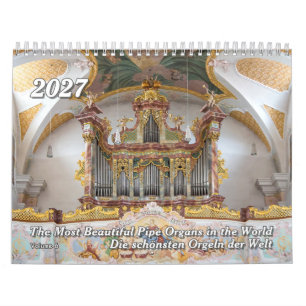 Adembenemende Pijporgels – De 2027 Orgelkalender Kalender