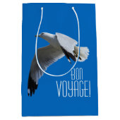 Adembenemende ringvormige meeuw in de vlucht medium cadeauzakje (Voorkant)