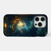 Adembenemende spooklantaarn Halloween iPhone hoes Hoesje (Achterkant horizontaal)