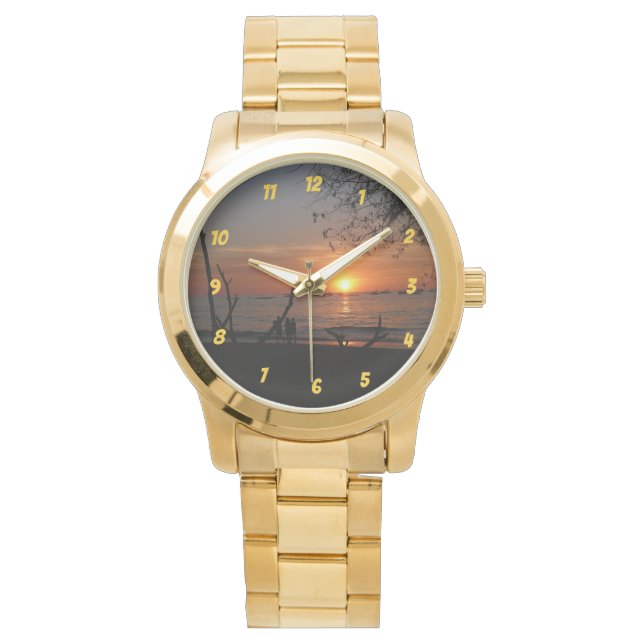 Adembenemende Tamarindo Sunset Horloge (Voorkant)