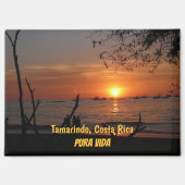 Adembenemende Tamarindo Sunset Magneet (Voorkant)