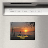 Adembenemende Tamarindo Sunset Magneet (Insitu (Vaatwasser))