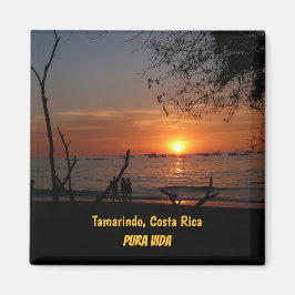 Adembenemende Tamarindo Sunset Magneet