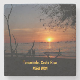 Adembenemende Tamarindo Sunset Stenen Onderzetter