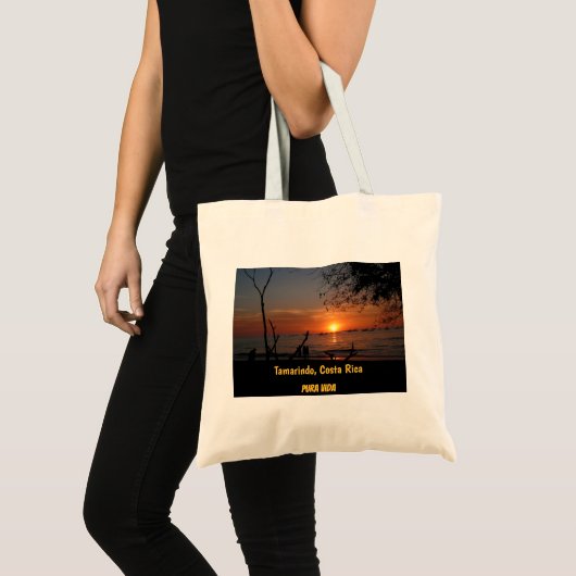 Adembenemende Tamarindo Sunset Tote Bag (Voorkant (product))