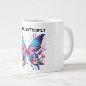 adembenemende vlinder grote koffiekop (Voorkant rechts)