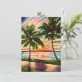 Adembenemende Zonsondergang Florida Verhuisbericht (Staand voorkant)