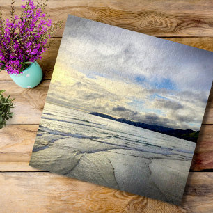 Adembenemende Zonsondergang Wolk Pismo Beach Calif Legpuzzel