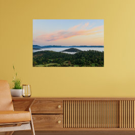 Adembenemende zonsopgang vanaf Šilentabor, Sloveni Poster