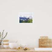 Adembenemende Zwitserse Alpen Poster (Keuken)