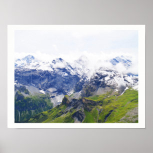 Adembenemende Zwitserse Alpen Poster