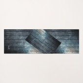 "Ademen" (grijs) Yogamat (Achterkant (horizontaal))