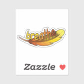 Ademen sticker (Vel)
