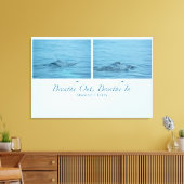 Ademen uit, inbreken canvas afdruk (Insitu (Woonkamer))