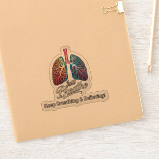 Ademhalen & Blijf Geloven Sticker
