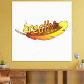 Ademhalen canvas afdruk (Insitu (Woonkamer))