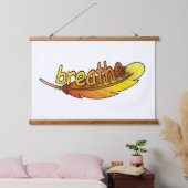 Ademhalen  hangend wandkleed (Slaapkamer)