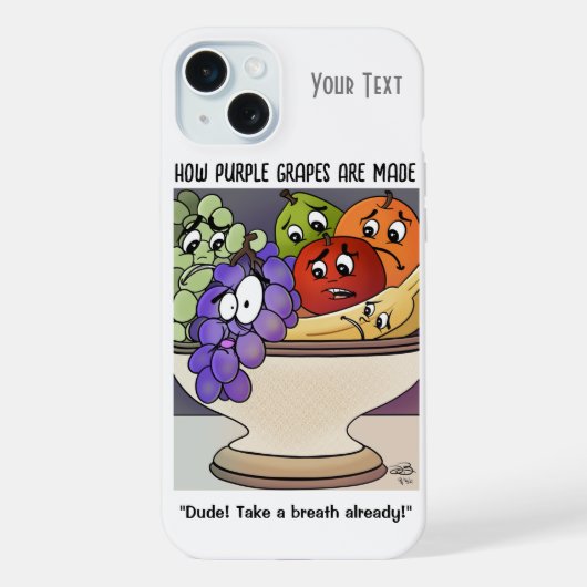 Ademhalen iPhone Hoesje (Achterkant)