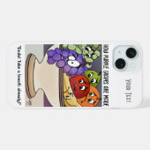 Ademhalen iPhone Hoesje (Achterkant horizontaal)