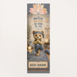 Ademhalen, Ontspannen, Wees Vriendelijk – Teddy Yo Yogamat