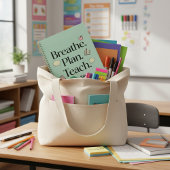 Ademhalen. Plannen. Lesgeven. Persoonlijke leraar Planner