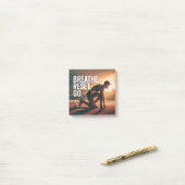 Ademhalen. Resetten. Doorgaan. Post-it® Notes (Op bureau)
