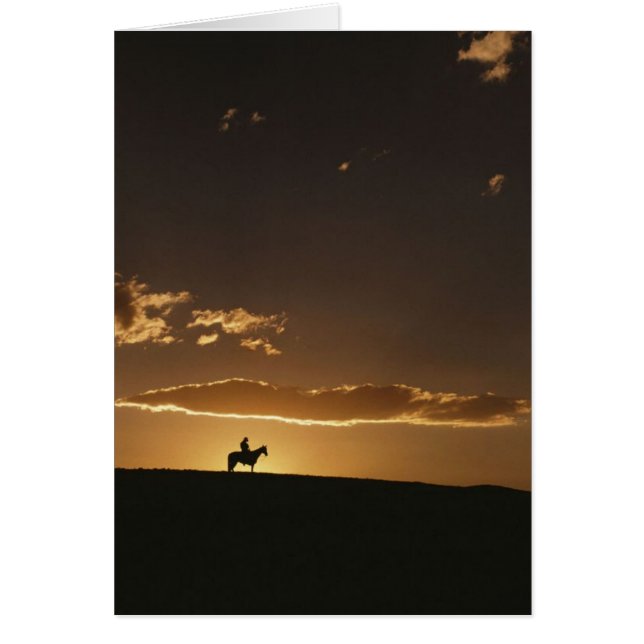 Ademhalend Cowboy Sunset (Voorkant)