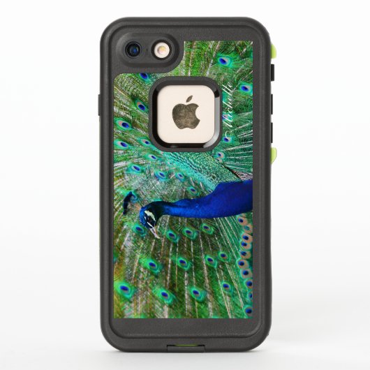 Ademhalend Peacock Hoesje (Achterkant)