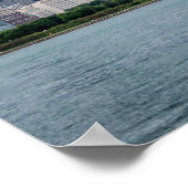 Ademhalende Afbeeldingen van Chicago Skyline Poster (Hoek)