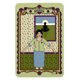 Ademhaling_4x6 Koelkastmagneet Magneet