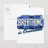 Ademhaling Briefkaart (Voorkant / Achterkant)