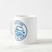 Ademhaling is voor het zwakke koffiemok (Voorkant links)