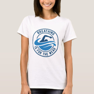 Ademhaling is voor het zwakke t-shirt