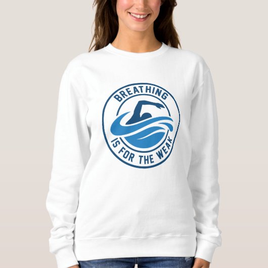 Ademhaling is voor het zwakke trui (Voorkant)