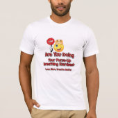 ademhaling met kauwtong t-shirt (Voorkant)