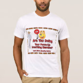 ademhaling met kauwtong t-shirt (Voorkant)
