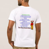 ademhaling met kauwtong t-shirt (Achterkant)