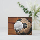 Ademhalingsbeschermingsmiddel voor voetgangers briefkaart (Staand voorkant)