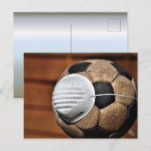 Ademhalingsbeschermingsmiddel voor voetgangers briefkaart (Voorkant / Achterkant)