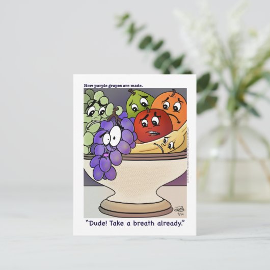 AdemhalingsBriefkaart Briefkaart (Staand voorkant)