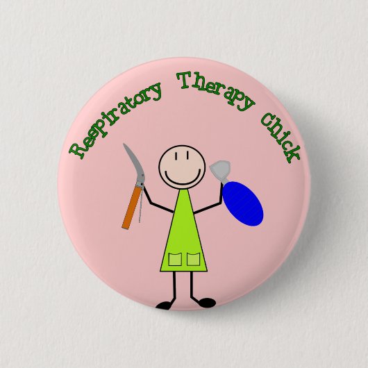 Ademhalingsgriep Ronde Button 5,7 Cm (Voorkant)