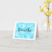 Ademhalingskaart Kaart (Gele Bloem)