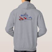 ademhalingsleven logo hoodie (Achterkant)