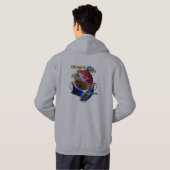 ademhalingsleven logo hoodie (Achterkant volledig)