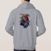 ademhalingsleven logo hoodie (Achterkant)