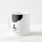 Ademhalingsmeditatie Mok - Sterrennacht Zen (Voorkant links)