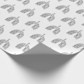  ademhalingsproblemen - cadeau voor de longarts cadeaupapier (Hoek)